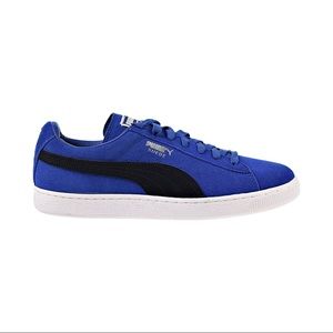 Puma Suede Classic Blue Black Tennis Shoes